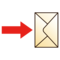 Envelope With Arrow emoji on Emojidex